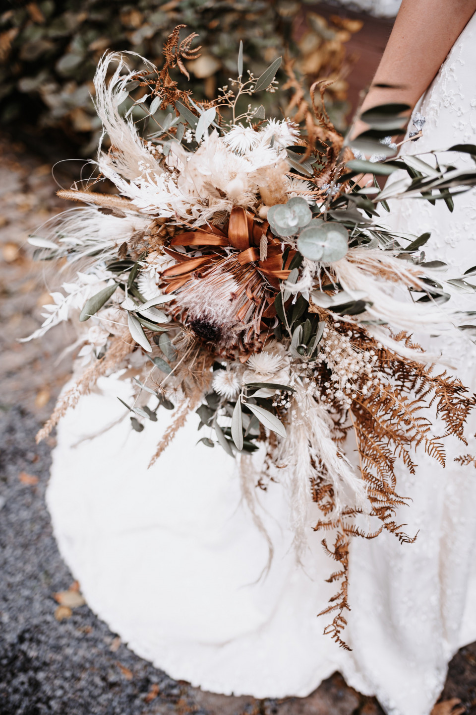 Boho-Herbststrauß