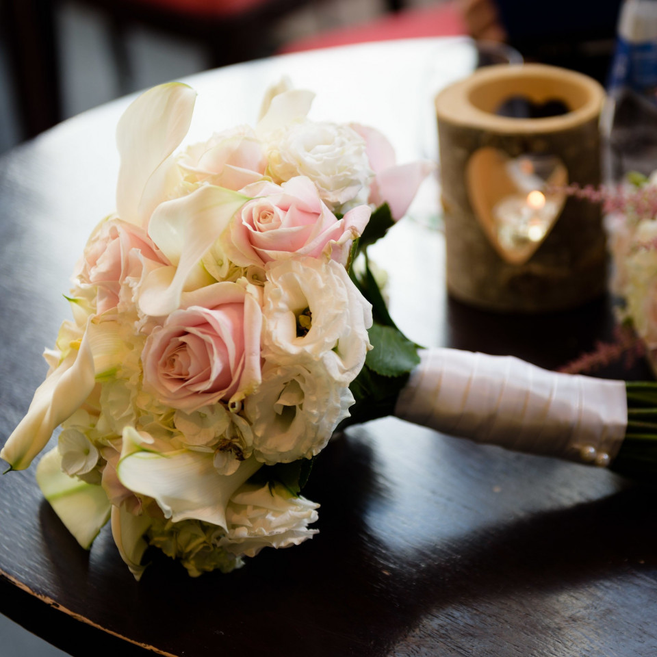 een boeket bloemen