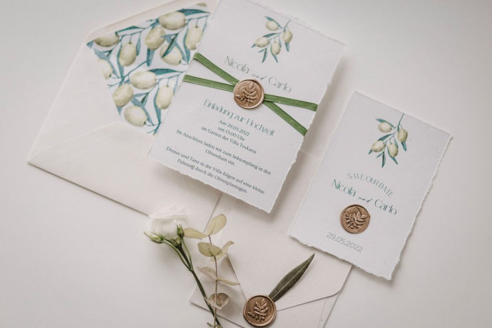 Huxters Karte 'Sorry To Miss Your Wedding Day' - 14,8 Cm, Mit Umschlag, Für Persönliche Nachricht