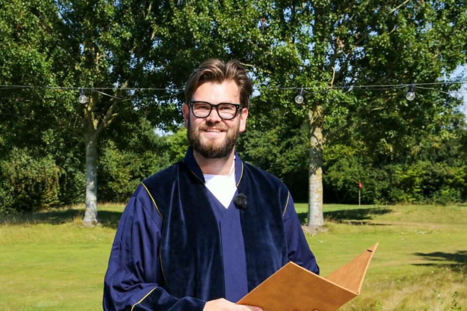 Trouwambtenaar Robbin de Bruijn details