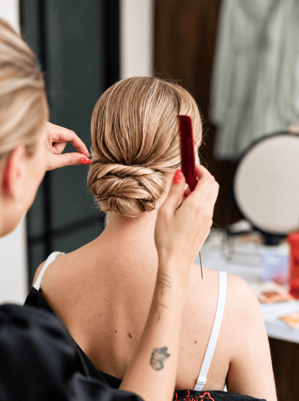 Bruidskapsel door Salon1693 impressie