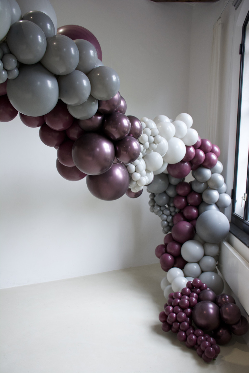 Decoratie van BLOND Balloon design impressie 4