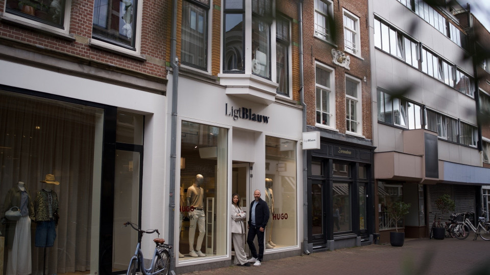 Trouwpak van Ligtblauw impressie 
