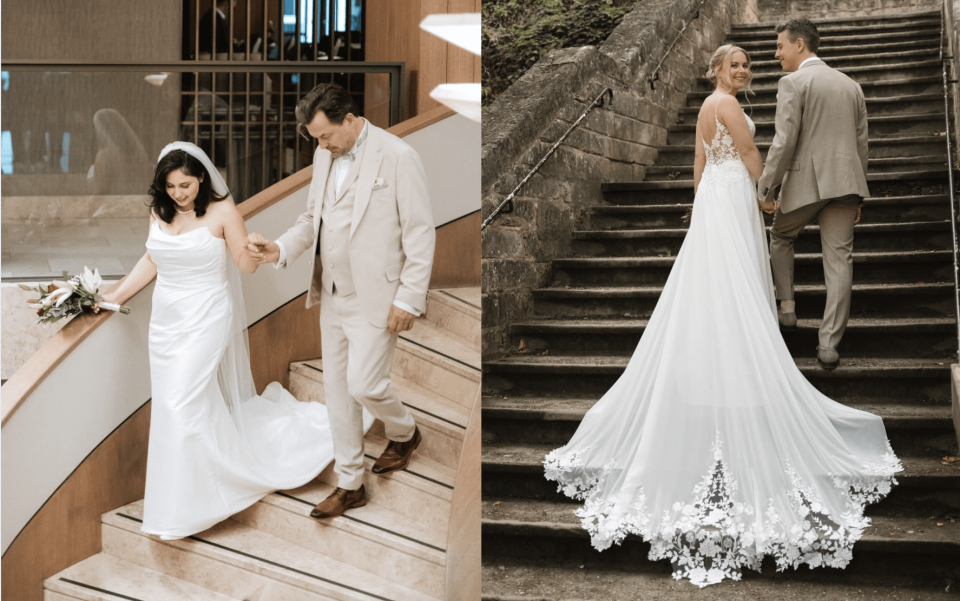 Trouwjurk van Desiree Bruidsmode Geleen details