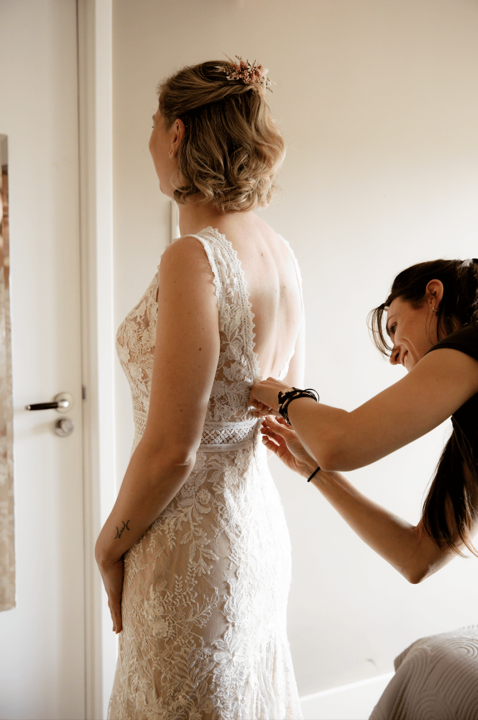 Bruidsmake-up door Hair and make-up by Anouk impressie 3