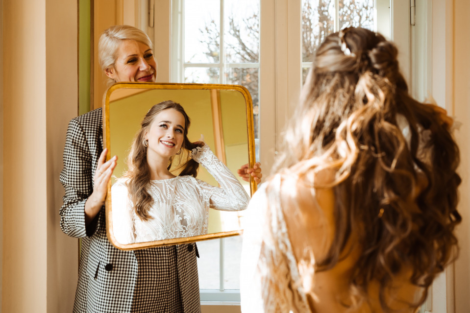 Das Braut Make-up für den Frühling