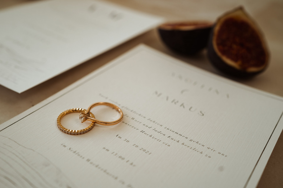 Ringe für die Hochzeit