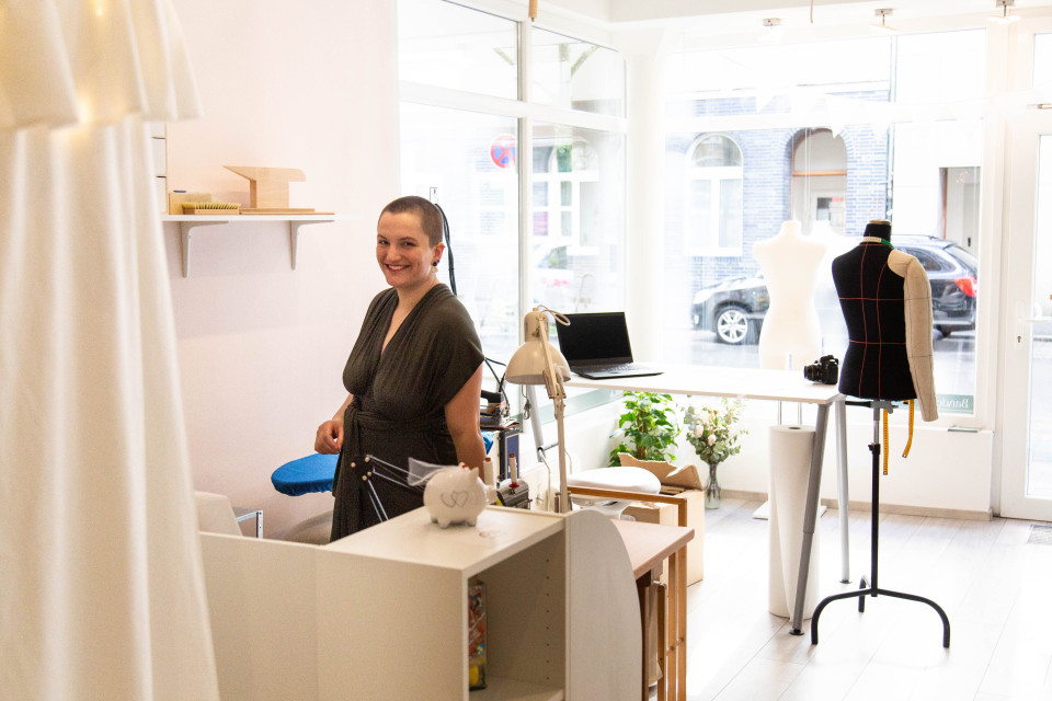 Trouwjurk van Bande 11 wedding appareal impressie 4
