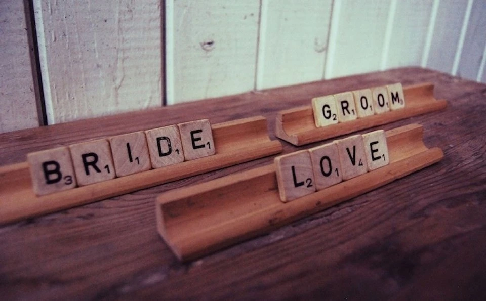 Decoratie tip: Woorden in een vintage jasje