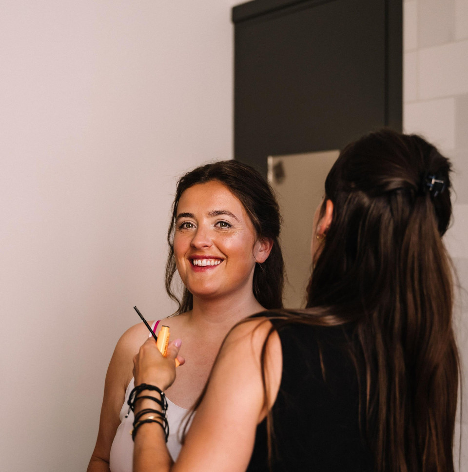 Bruidsmake-up door Hair and make-up by Anouk impressie 