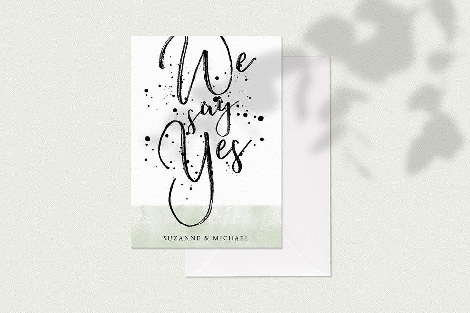 trouwuitnodiging sjabloon