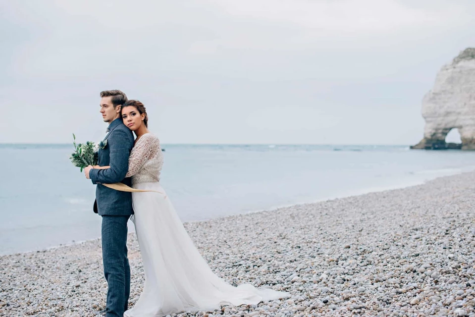 Styled Shoot: Strand bruiloft