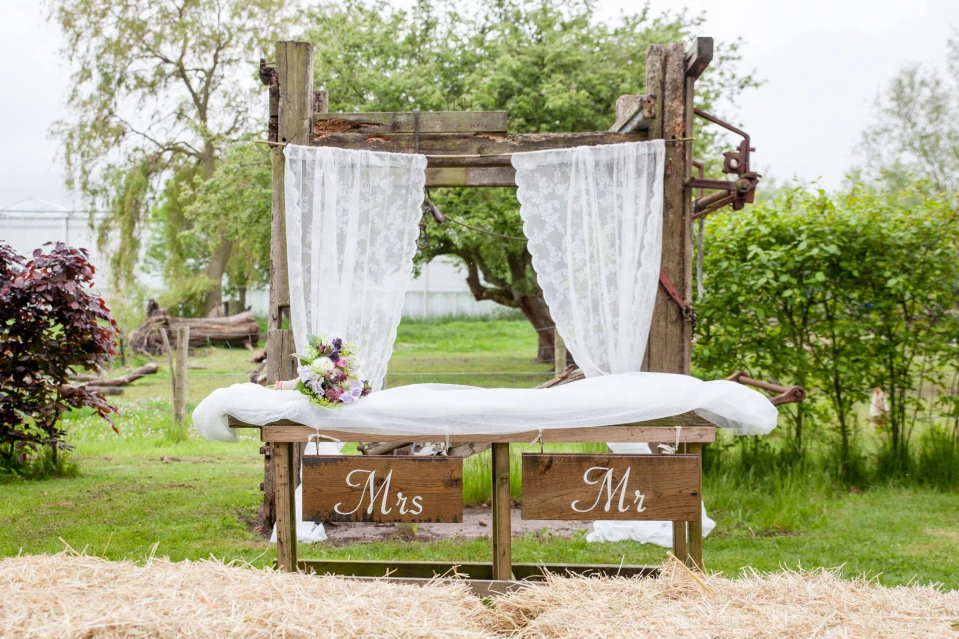 Styled shoot: rustieke bruiloft op de boerderij