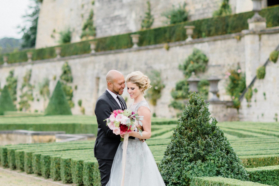 bruiloft bij Chateau de la Riviere