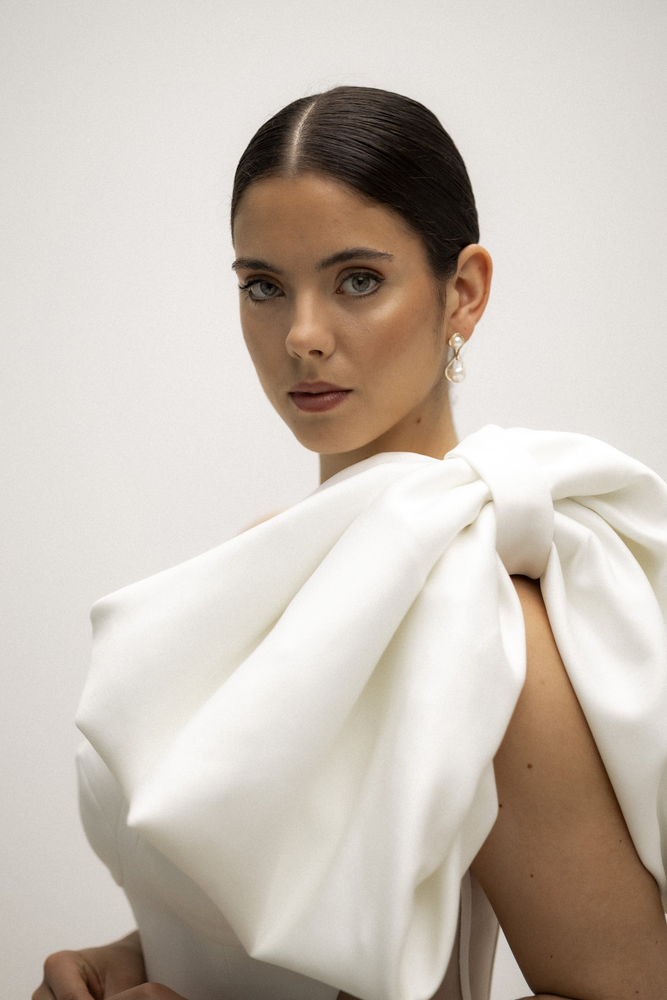 Gouden pareloorbellen