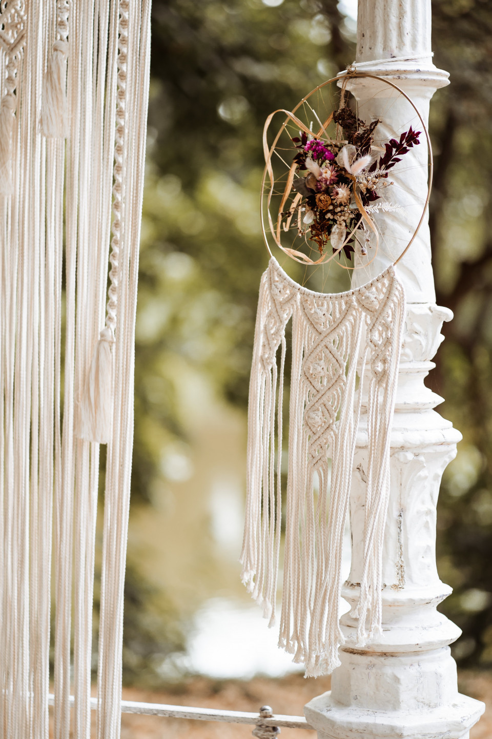 Bohemian Dekoration für die Hochzeit