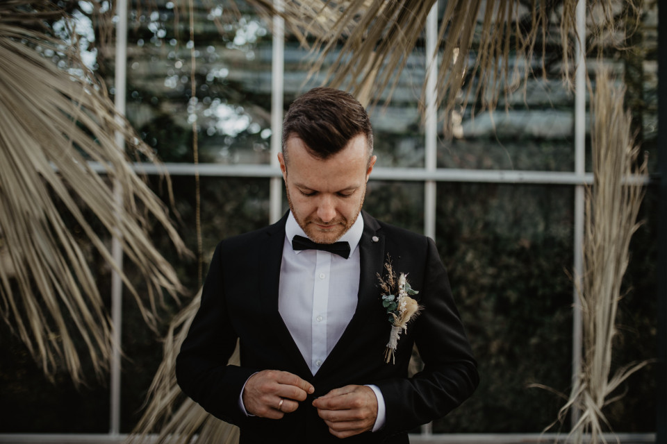 Edgy Anzug für den modernen Bräutigam