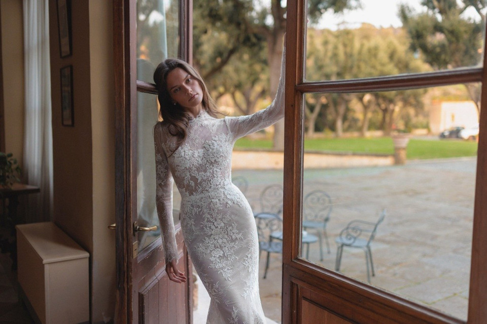 Trouwjurk van La Bella Blanca impressie 4