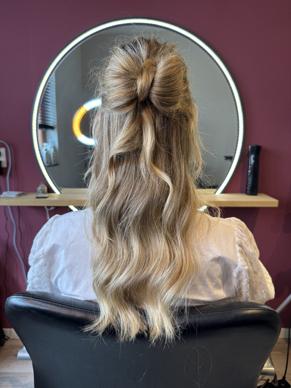 Bruidskapsel door Judith Dorman Hair and Make-up impressie 