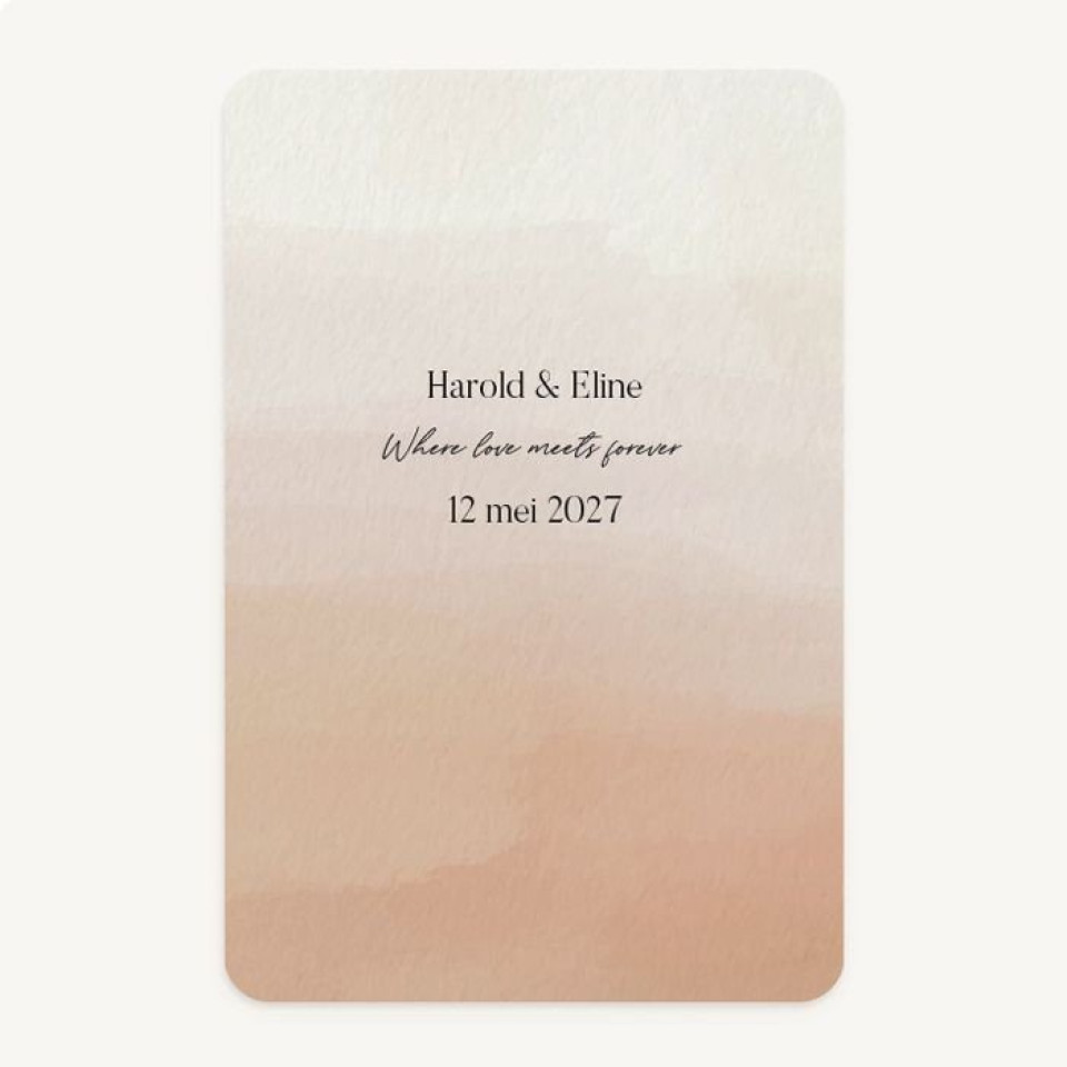 waterverf ombre save the dates