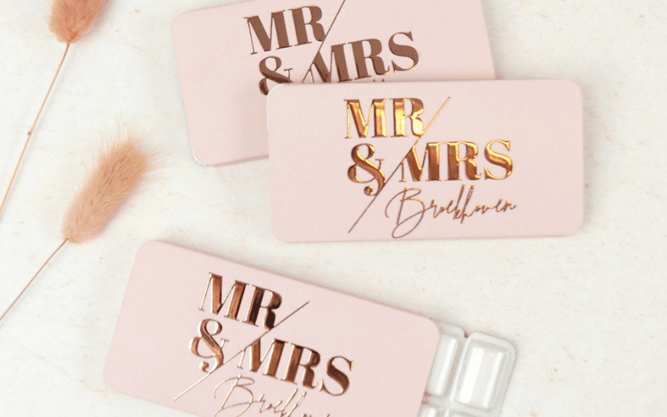 Huwelijksbedankjes van Weddingdeco.nl Bedankjes impressie 3