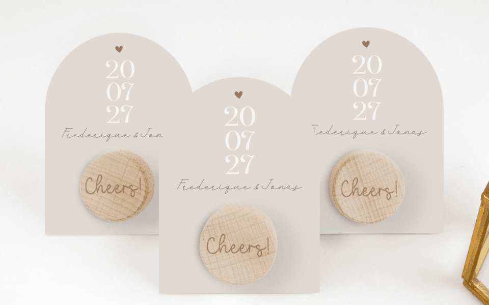Huwelijksbedankjes bestellen bij Weddingdeco.nl Bedankjes