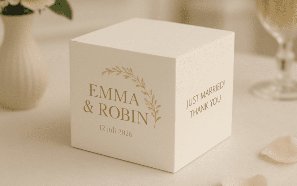 Huwelijksbedankjes van Weddingdeco.nl Bedankjes impressie 2