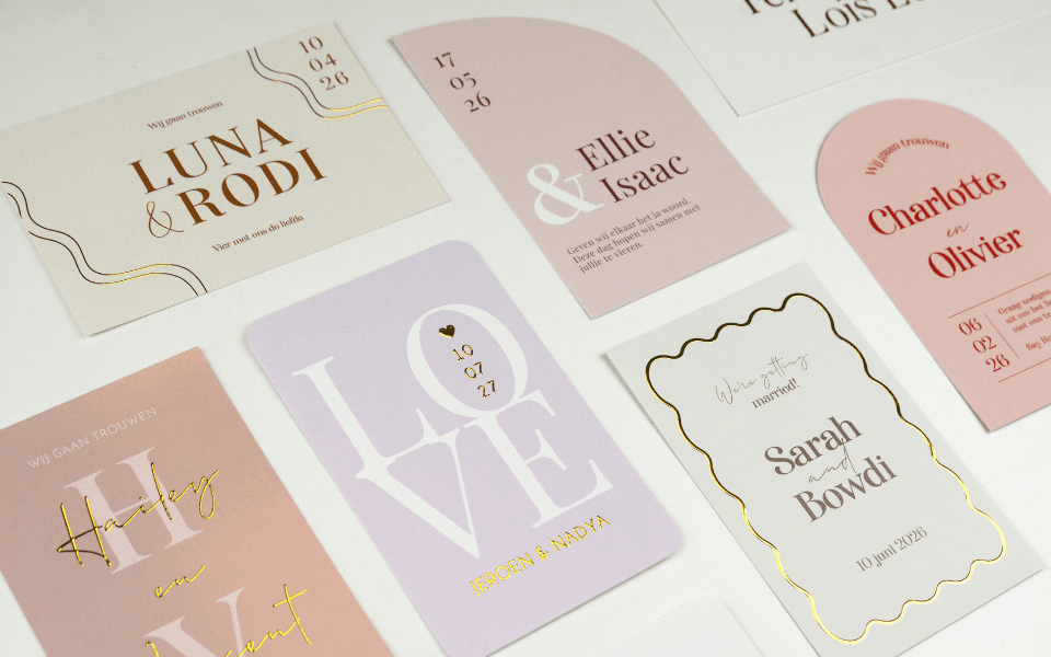 Weddingdeco.nl Trouwkaarten