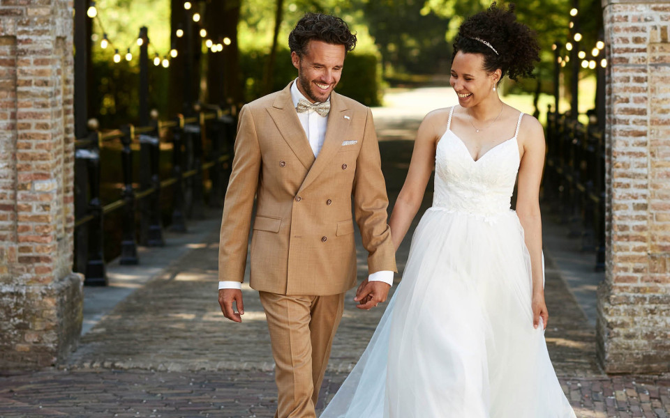 Trouwpak van Dirk de Wit Mode details