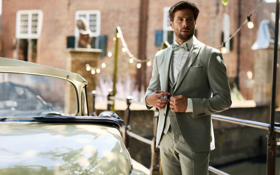 Trouwpak aanmeten bij Dirk de Wit Mode