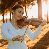 Violinistin Astrid Haferland