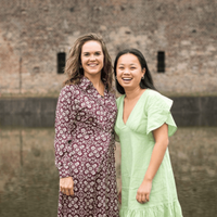 Sandra, Xiaoke en Anouscha