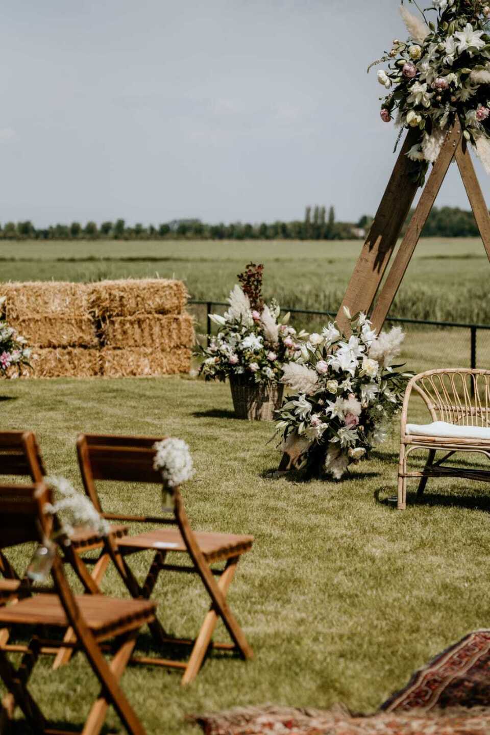 Bruidsboeket van Bloemstylist Miranda impressie