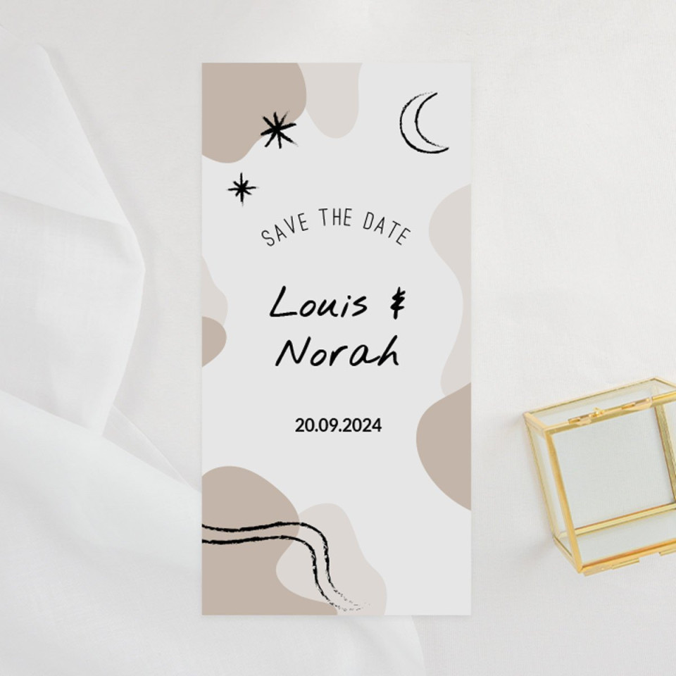save the date kaart
