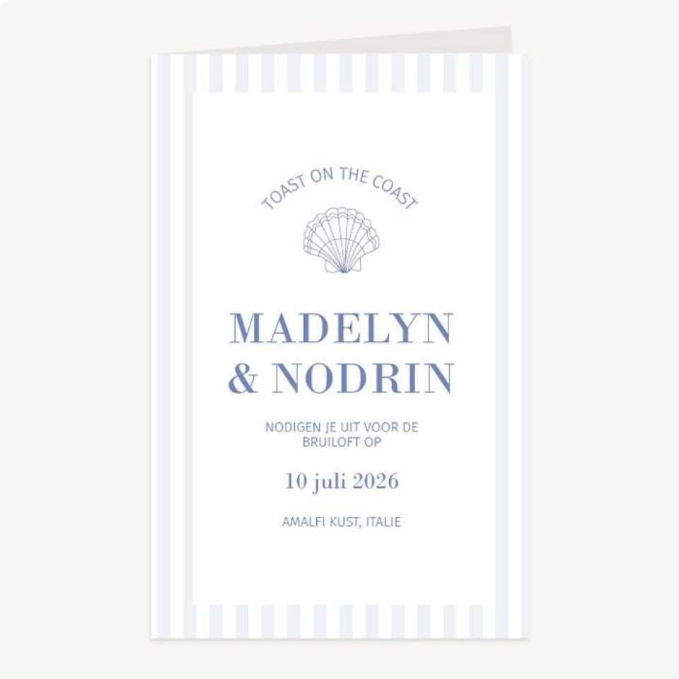 strand bruiloftsprogramma