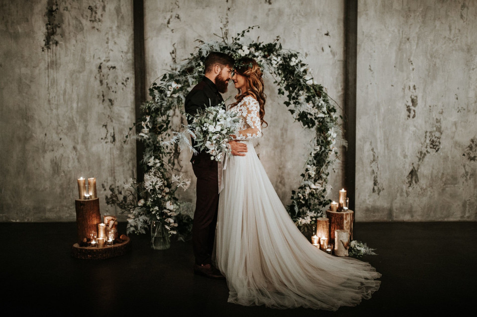 bruiloftsfotografie door Julie Kennedy Photography