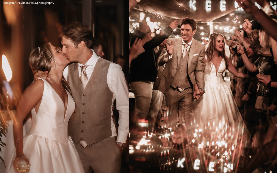 Trouwjurk van Mariage Bruidsmode details