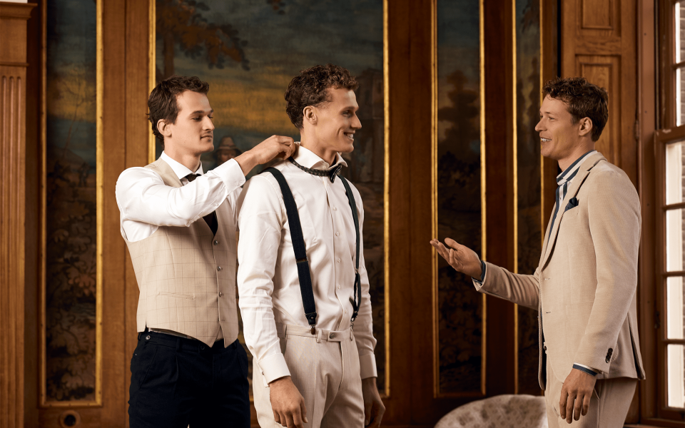 Trouwpak van Jac Hensen Amersfoort overzicht