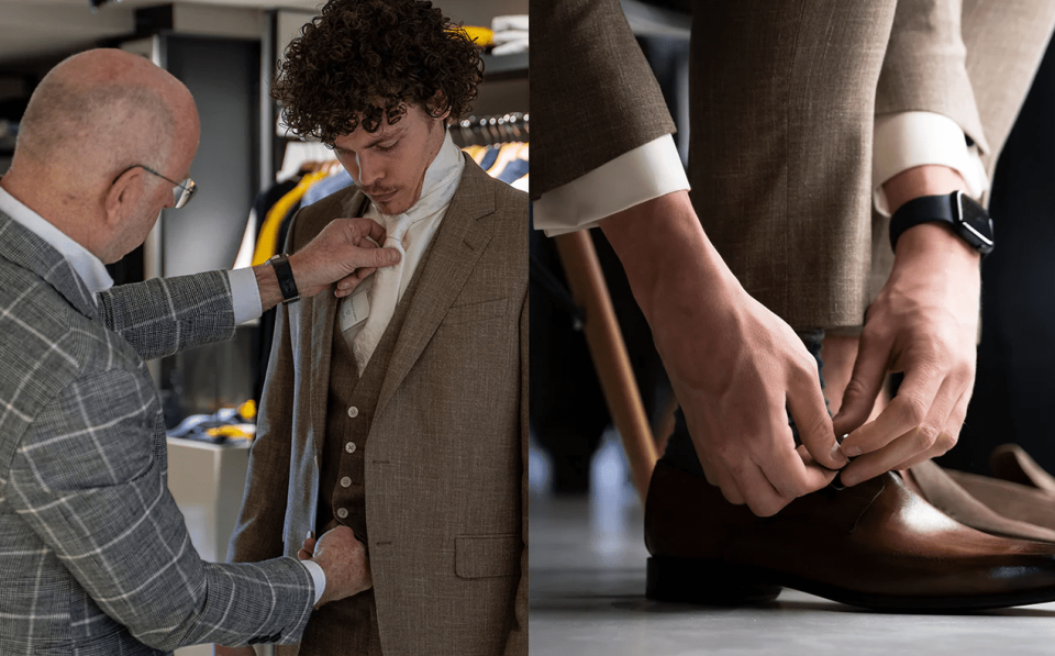 Trouwpak aanmeten bij Bram Mannenmode