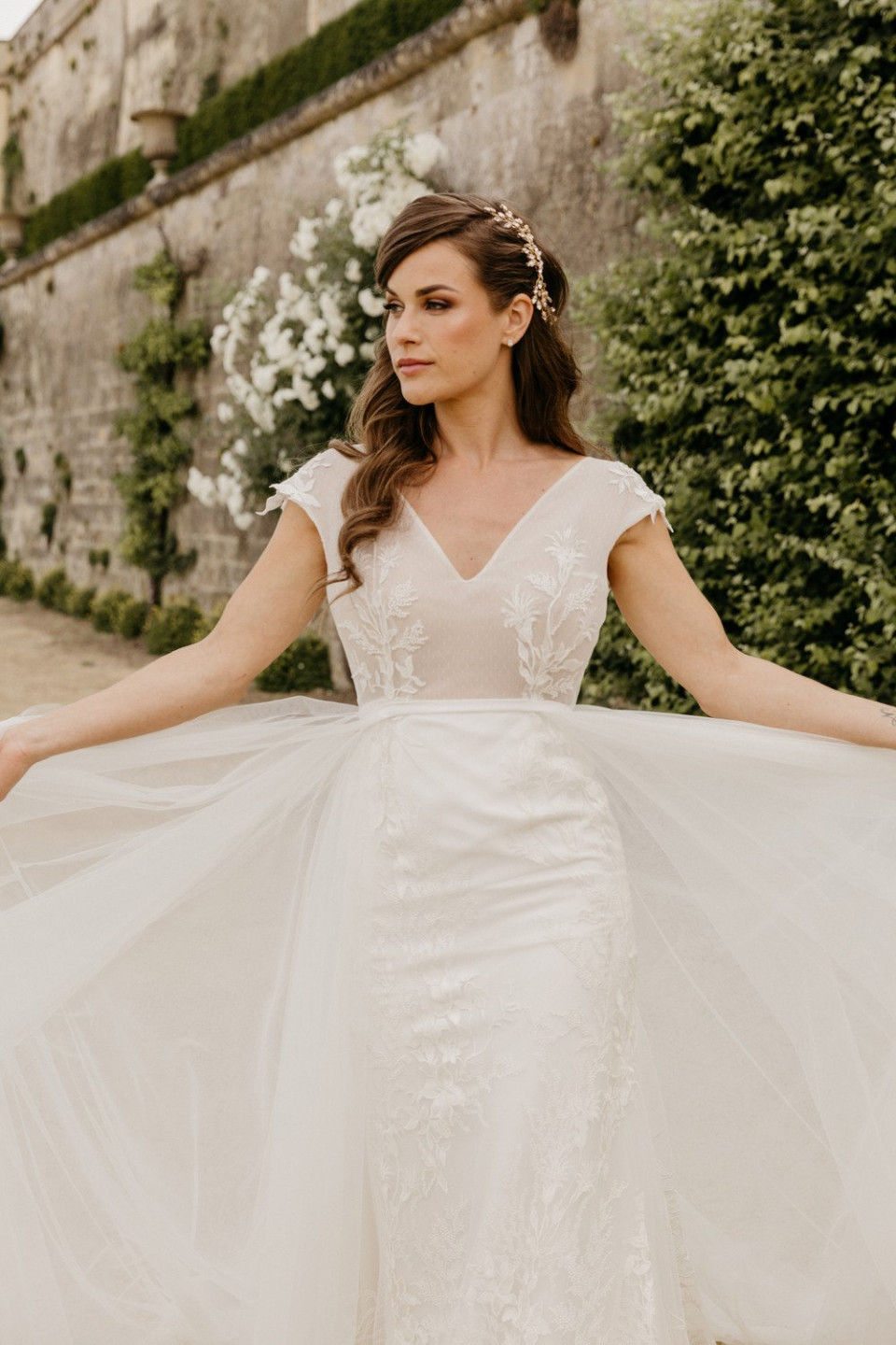 Trouwjurk van Laura van Rooij Bruidscouture impressie 4