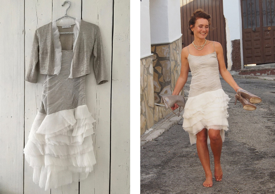 Trouwjurk van Petra de Jonge Couture impressie 