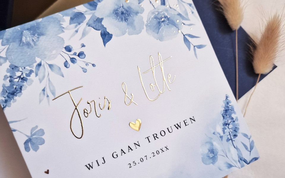 Trouwkaarten van Lillybird impressie 