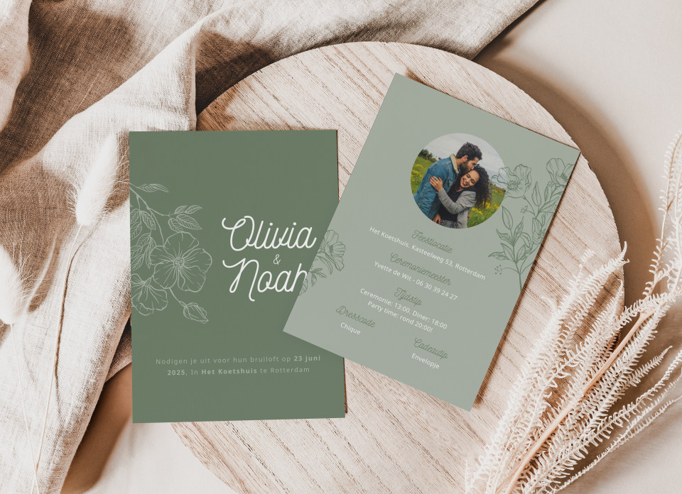 Trouwkaarten van Save My Date impressie 4
