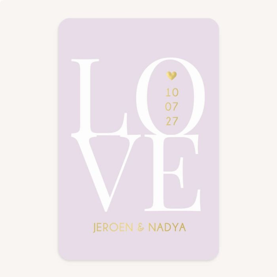 liefde redt de datum magneten