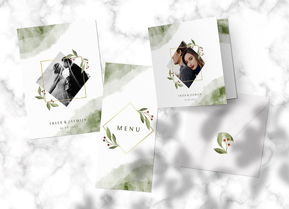 trouwuitnodiging mockup