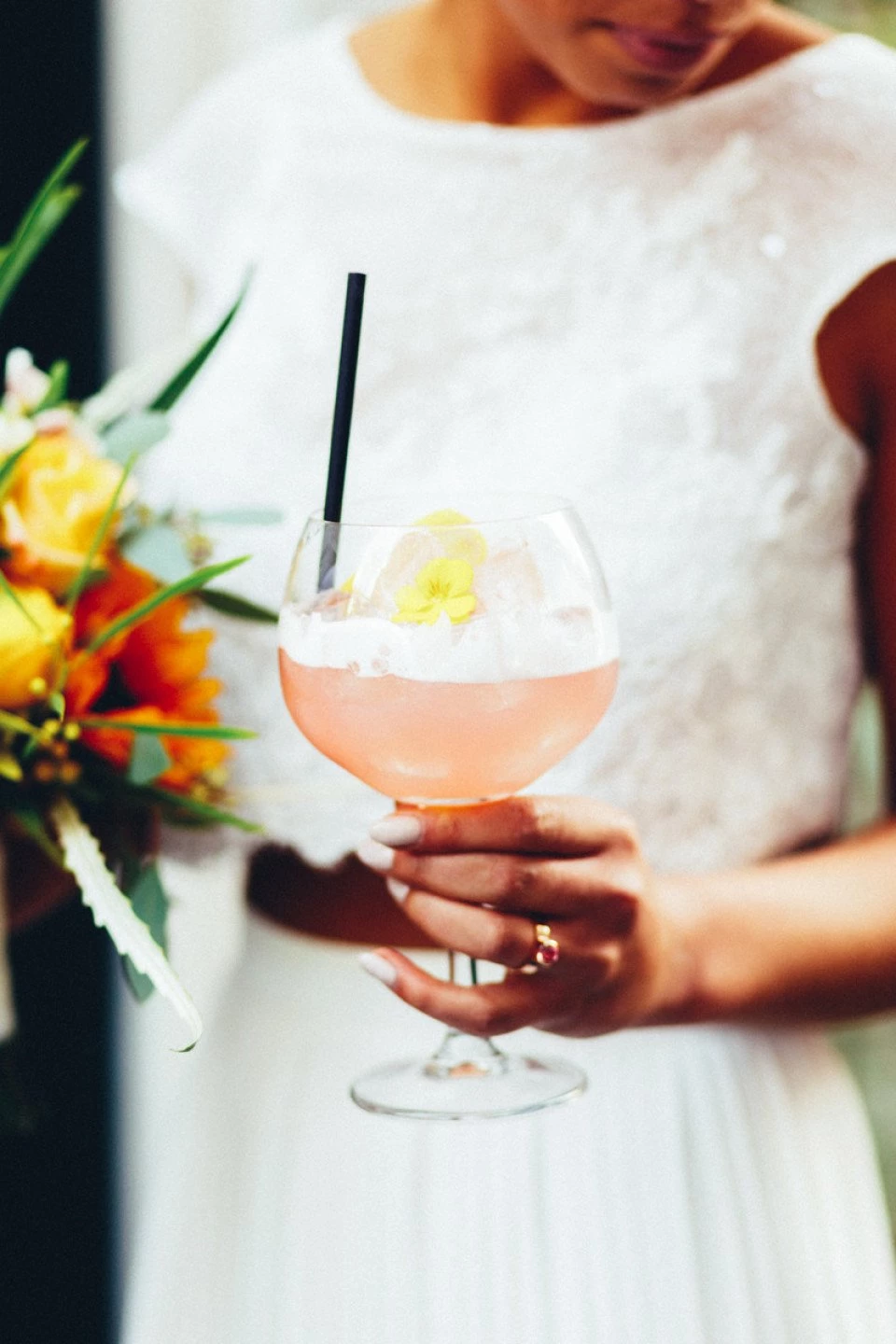 Cocktails Hochzeit | Die besten Ideen für ausgefallene Getränke