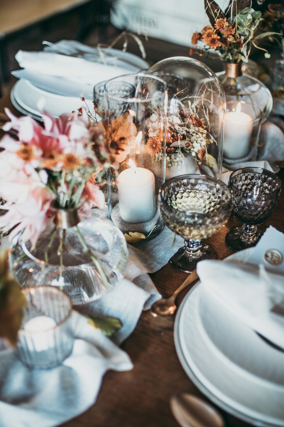 Märchenhafte Vintage Hochzeitsdeko