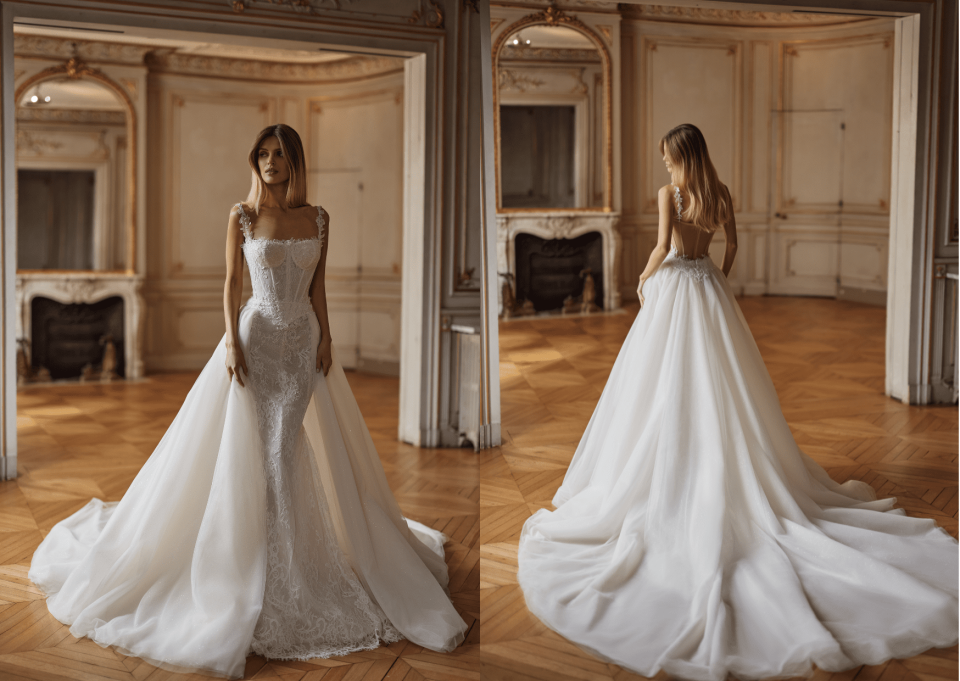 Trouwjurk van La Bella Blanca details