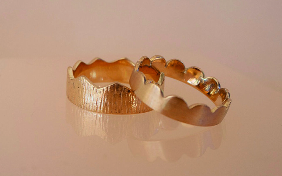 Trouwringen van Lies de Vooght Jewelry details