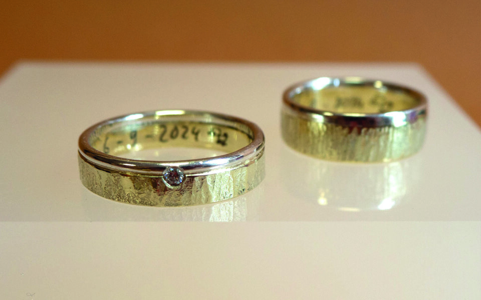 Trouwringen van Lies de Vooght Jewelry impressie